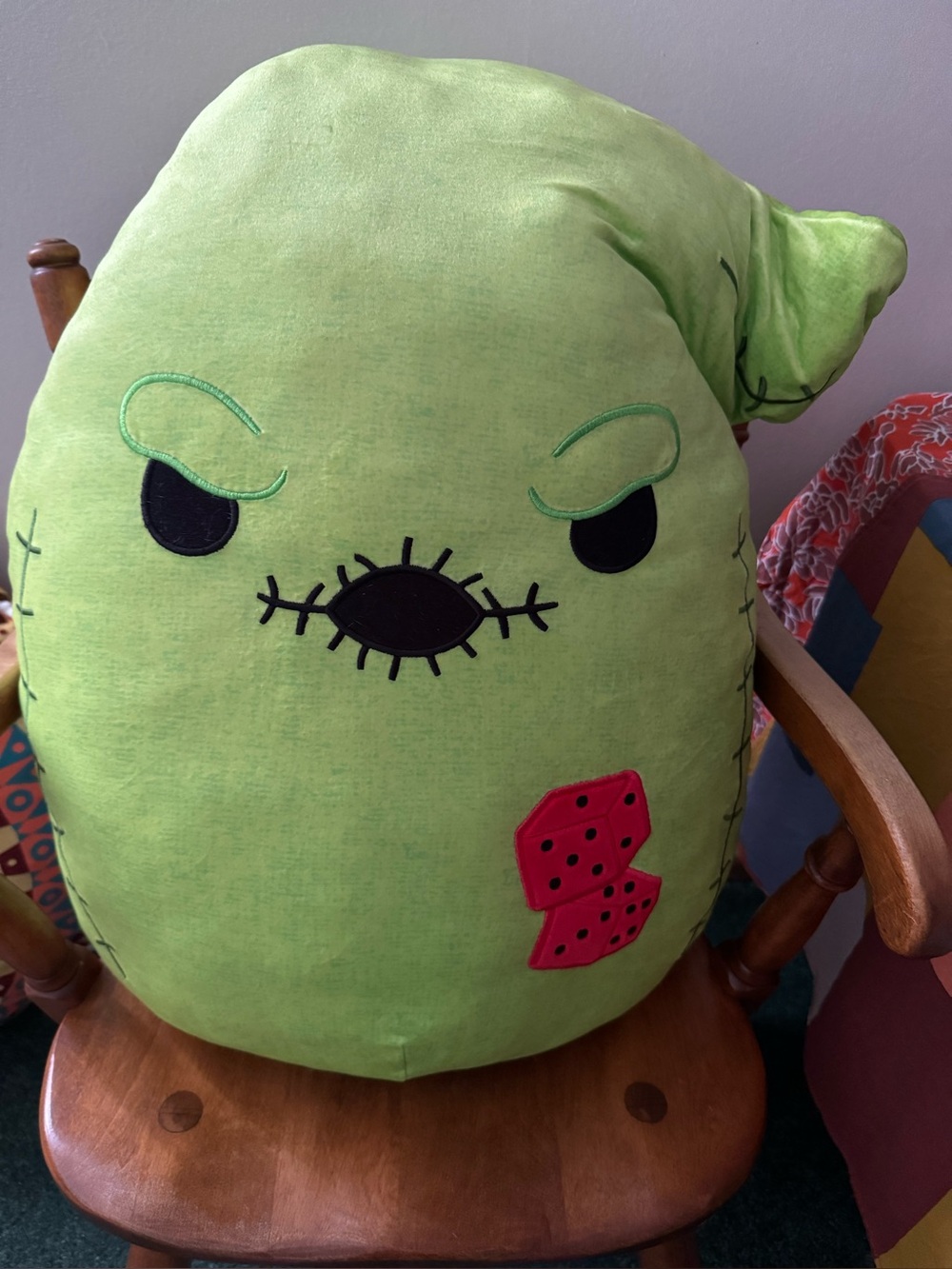 Disney 24β JUMBO Oogie Boogie Squishmallow Nightmare Before Christmas